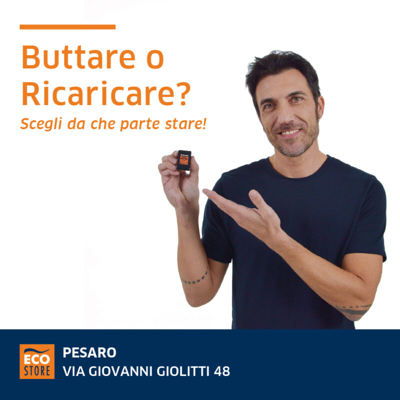 ricarica cartucce ecostore ink evolution pesaro