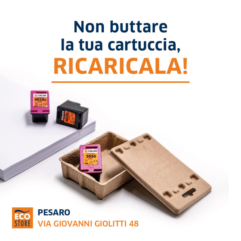 ricarica cartucce ecostore ink evolution pesaro